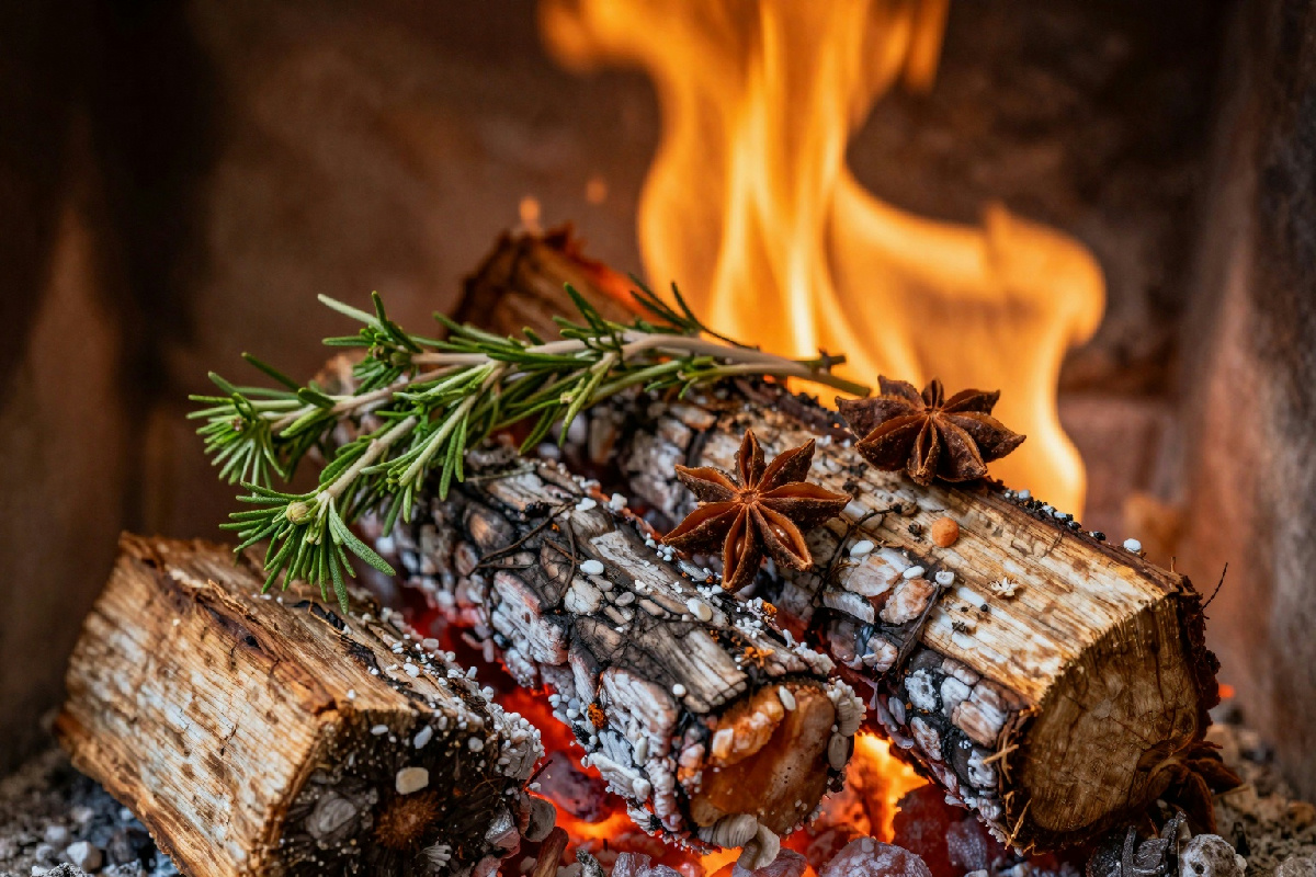 6 Ingredienti Naturali da Aggiungere ai Ceppi del Camino per Profumare l'Ambiente Domestico