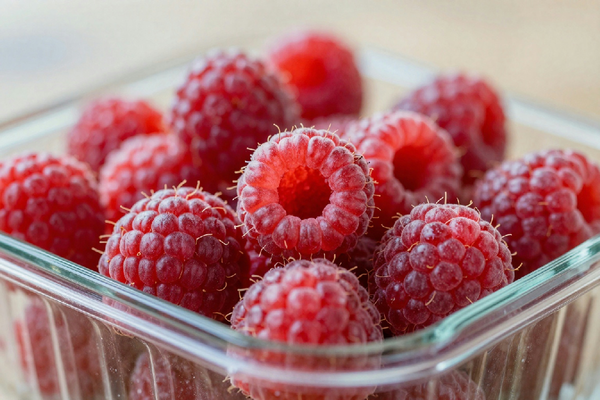 Come mantenere le lamponi freschi e senza muffa per un periodo più lungo