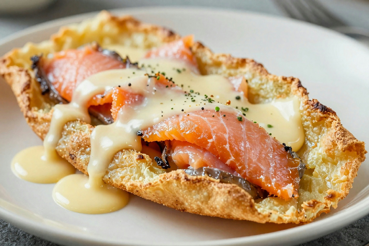 Crespelle al salmone affumicato: ricetta con besciamella e ingredienti semplici da preparare