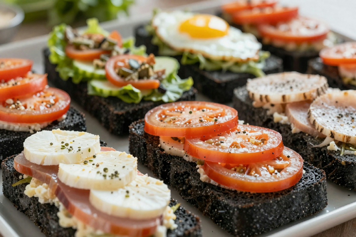 Panini neri dolci e salati: ricette semplici per sorprendere i tuoi ospiti con gusto