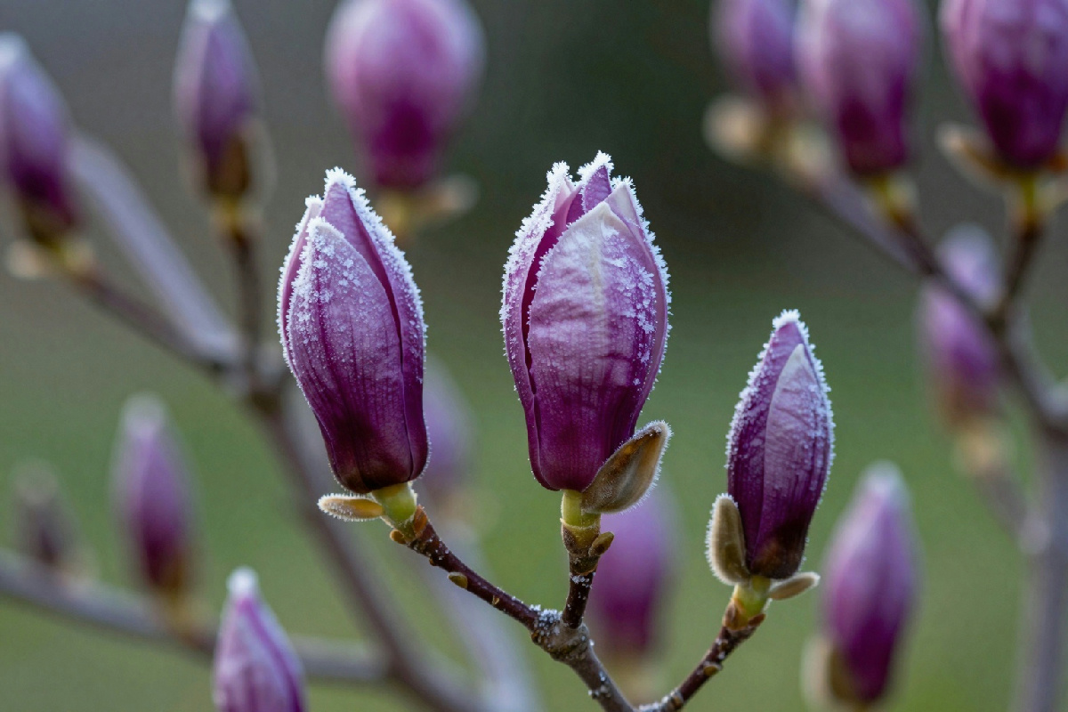 Se i boccioli di magnolia sono stati danneggiati da una gelata, ecco cosa puoi fare